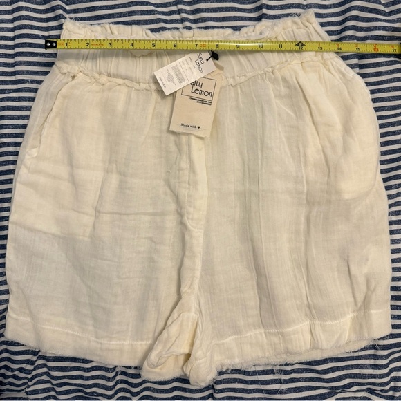 Salty Lemon - Women S Shorts and Top 100% Cotton NWT - Picture 13 of 16